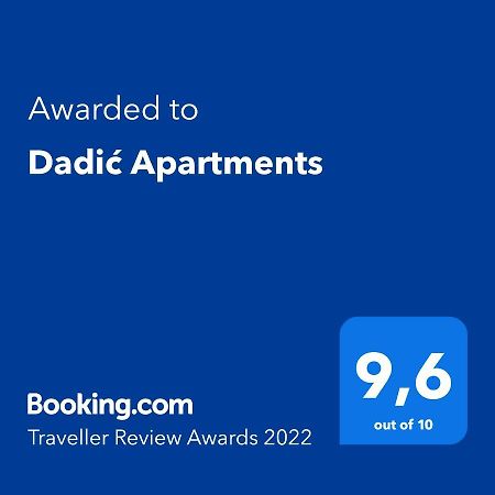 Dadic Apartments Bibinje Exteriér fotografie